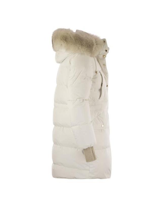 무어레르 [해외직구] 25FW 무레르 TALASSA STP 탈라사 STP 자켓 MODGI300008 WHITE 착용컷