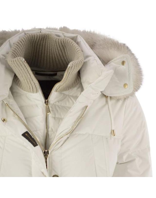 무어레르 [해외직구] 25FW 무레르 TALASSA STP 탈라사 STP 자켓 MODGI300008 WHITE 착용컷