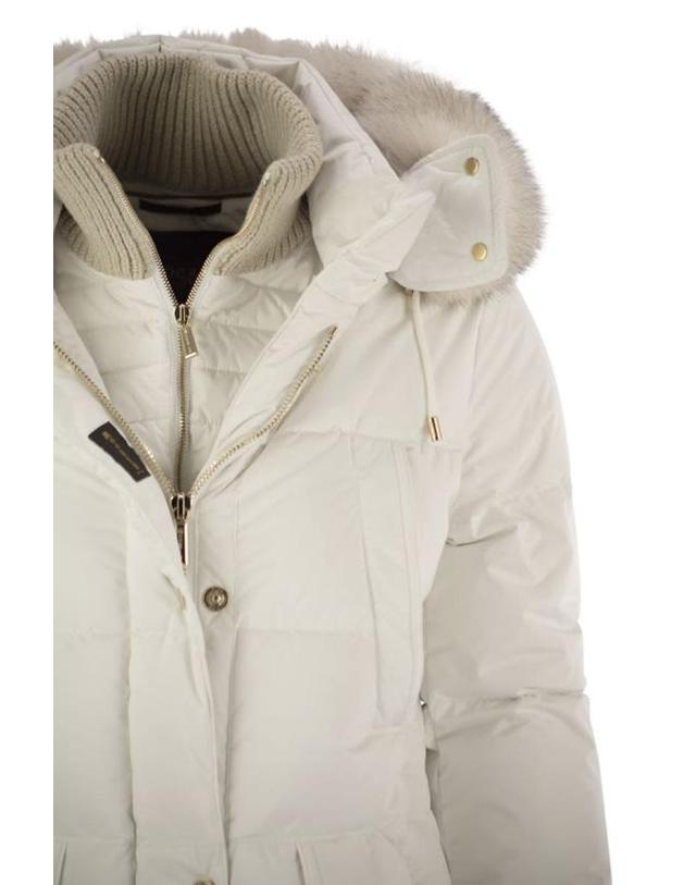 무어레르 [해외직구] 25FW 무레르 TALASSA STP 탈라사 STP 자켓 MODGI300008TEPA023 U0111 WHITE 착용컷