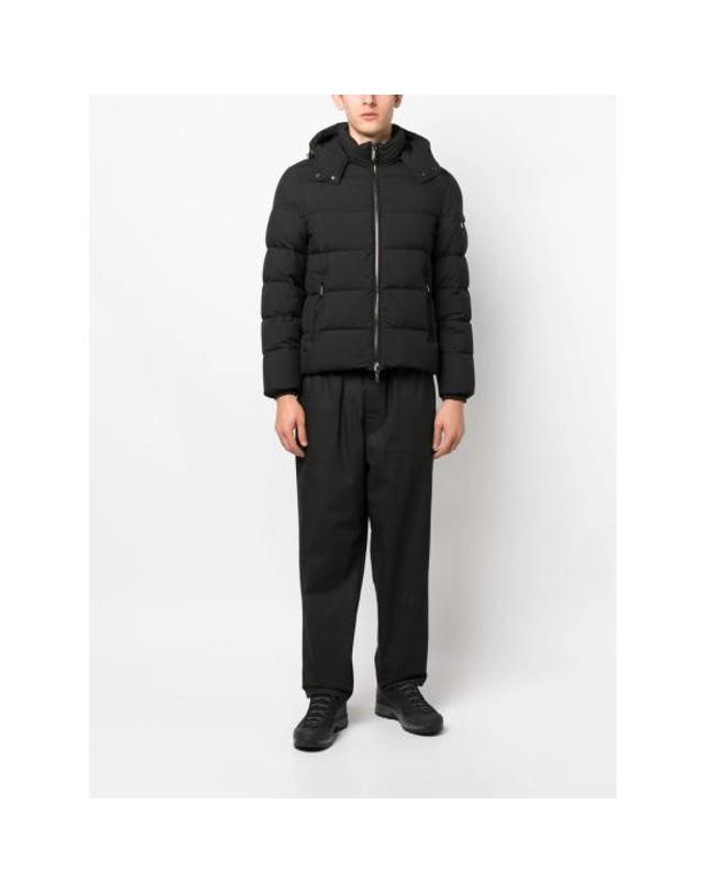 무어레르 [해외직구] 26FW 무레르 숏패딩 I100134 BRETT SKT NERO BLACK 착용컷