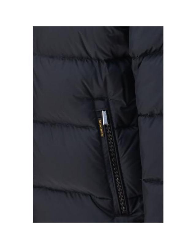무어레르 [해외직구] 26FW 무레르 숏패딩 MOMOUGI100134U0498BB BLUE 착용컷