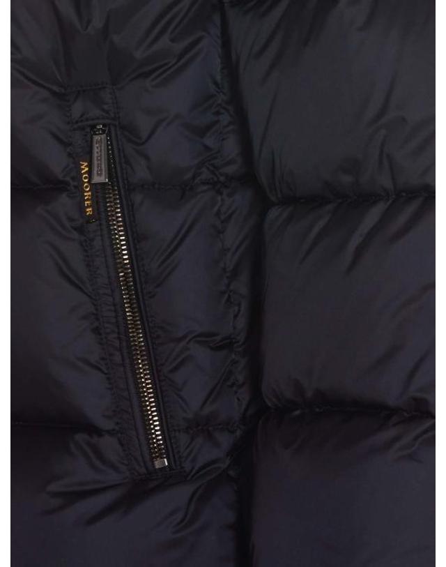 무어레르 [해외직구] 25FW 무레르 브레트 SH 다운 자켓 BRETTSHU0498 BLUE 착용컷