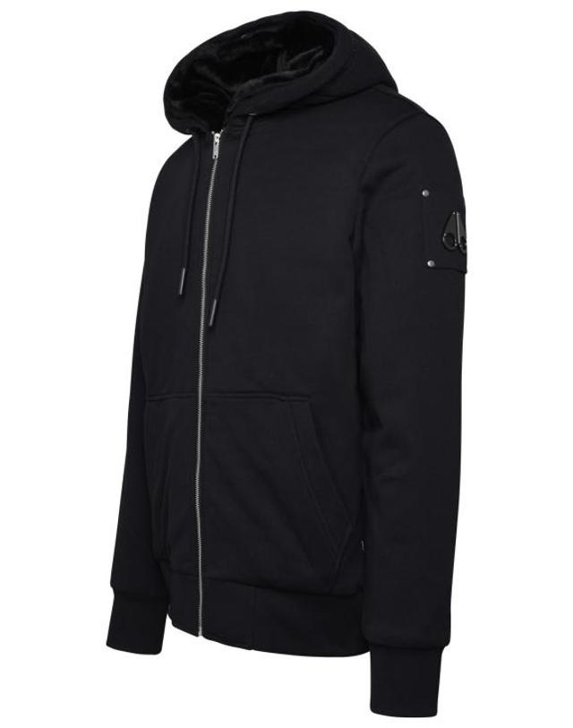 무스너클 [해외직구] 26FW 무스너클 클래식 버니 3 후드 집업 M32MS600292 Black 착용컷