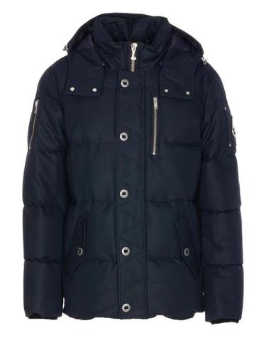 [해외직구] 26FW 무스너클 오리지널 네오 시어 3Q 다운 패딩 M35MJ128S 546 NAVY W BLK