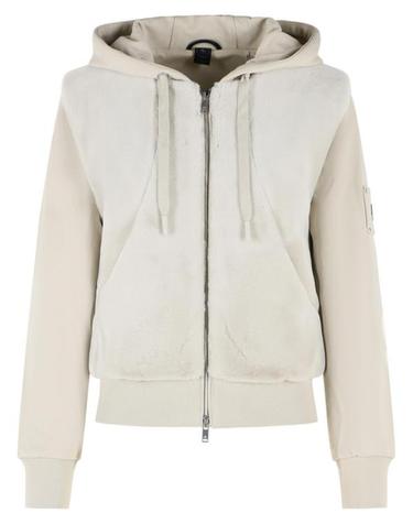 [해외직구] 26FW 무스너클 후드 티셔츠 M15LS6101705 Ivory