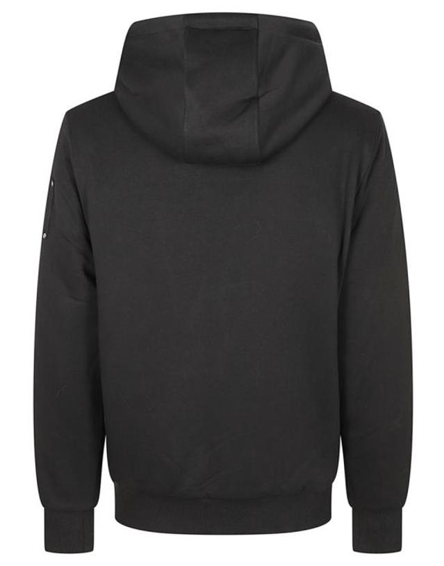 무스너클 [해외직구] 26FW 무스너클 클래식 버니 3 후드 집업 M32MS600 292 Black 착용컷