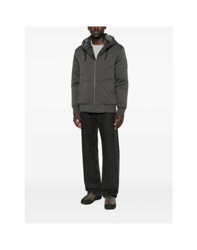 무스너클 [해외직구] 26FW 무스너클 클래식 버니 3 후드 집업 M32MS600 2043 GREY 착용컷