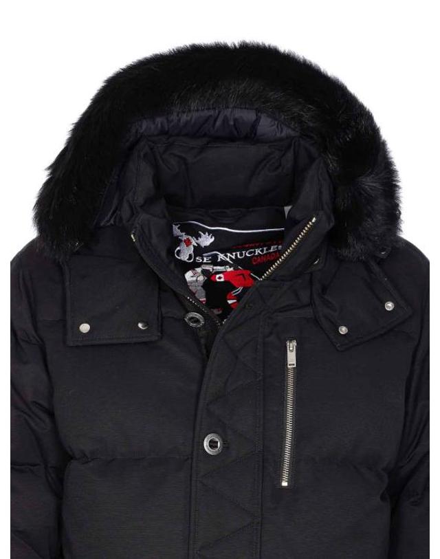 무스너클 [해외직구] 25FW 무스너클 오리지널 네오 시어 3Q 다운 자켓 M35MJ128S305 BLACK 착용컷
