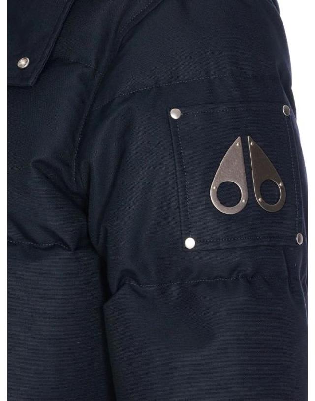 무스너클 [해외직구] 26FW 무스너클 오리지널 네오 시어 3Q 다운 패딩 M35MJ128S 546 NAVY W BLK 착용컷