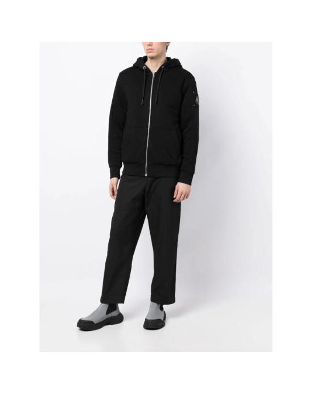 무스너클 [해외직구] 26FW 무스너클 클래식 버니 3 후드 집업 M32MS600 244 BLACK 착용컷