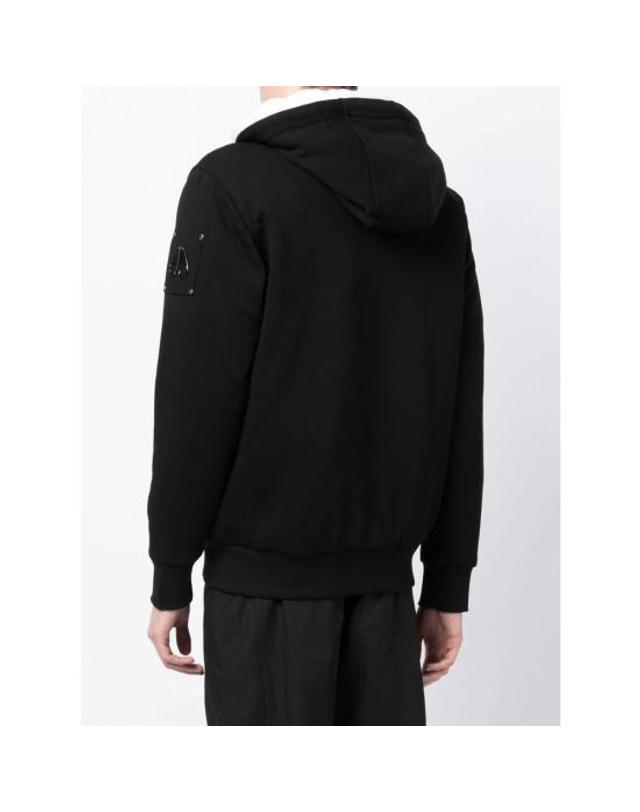 무스너클 [해외직구] 26FW 무스너클 클래식 버니 3 후드 집업 M32MS600 244 BLACK 착용컷
