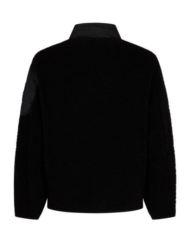 무스너클 [해외직구] 26FW 무스너클 SAGLEK 플리스 집 자켓 M35MS601 292 BLACK 착용컷