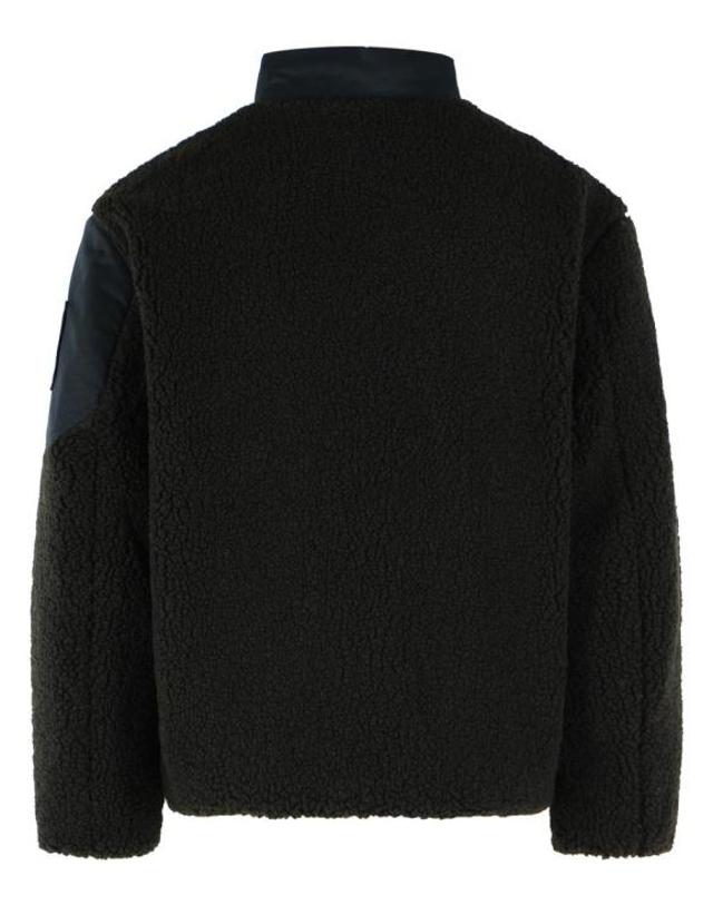 무스너클 [해외직구] 26FW 무스너클 SAGLEK 플리스 집 자켓 M35MS601 292 Black 착용컷