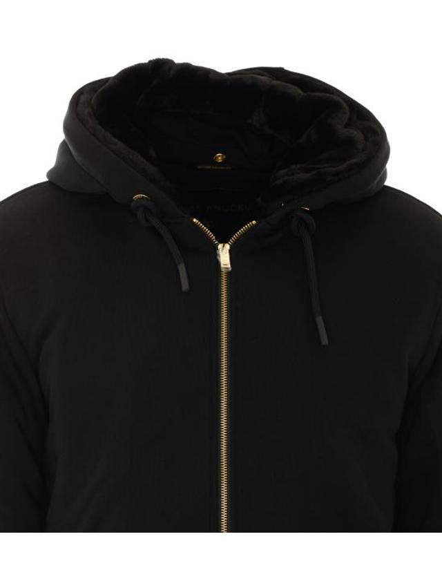 무스너클 [해외직구] 26FW 무스너클 클래식 버니 3 후드 집업 M32MS600G 804 Black 착용컷