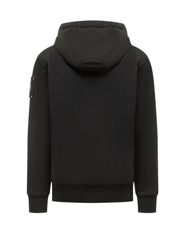 무스너클 [해외직구] 26FW 무스너클 클래식 버니 3 후드 집업 M32MS600 292 BLACK 착용컷