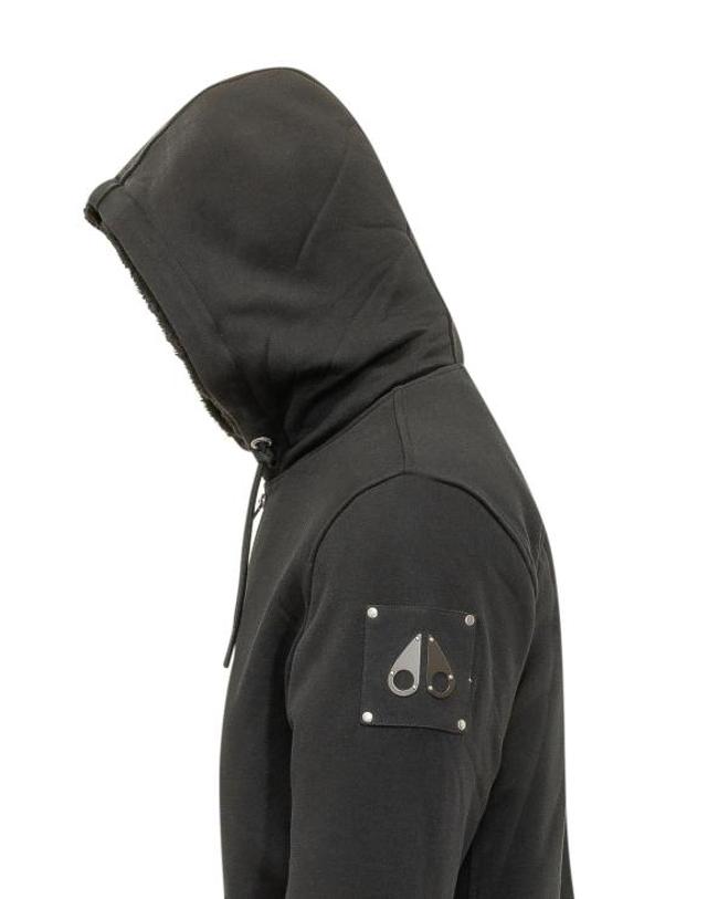 무스너클 [해외직구] 26FW 무스너클 클래식 버니 3 후드 집업 M32MS600 292 BLACK 착용컷