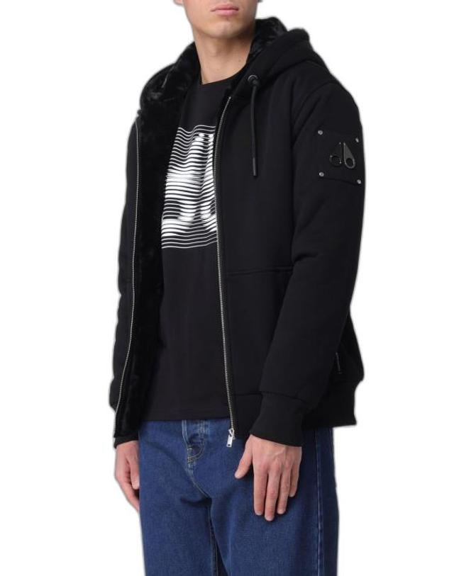 무스너클 [해외직구] 26FW 무스너클 클래식 버니 3 후드 집업 M32MS600292 NERO 착용컷
