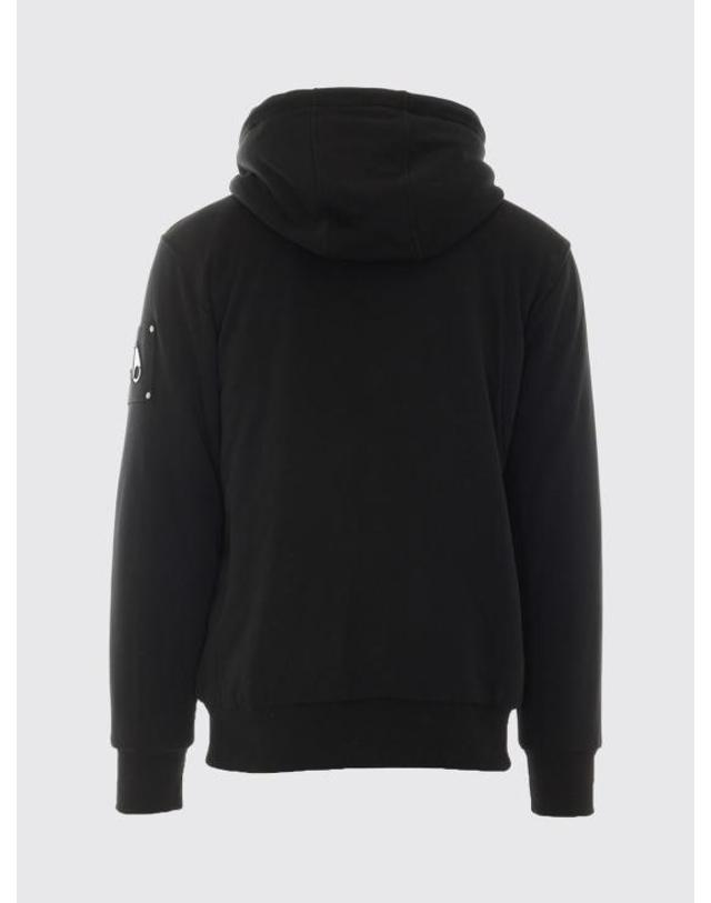 무스너클 [해외직구] 26FW 무스너클 클래식 버니 3 후드 집업 M32MS600 292 Black 1 착용컷