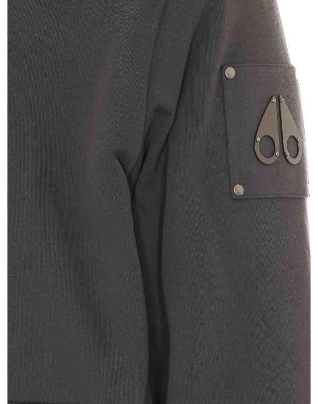 무스너클 [해외직구] 26FW 무스너클 클래식 버니 3 후드 집업 M32MS6002043 Grey 착용컷