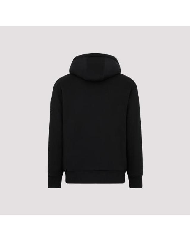 무스너클 [해외직구] 26FW 무스너클 클래식 버니 3 후드 집업 M32MS600 244 BLACK WHITE 착용컷