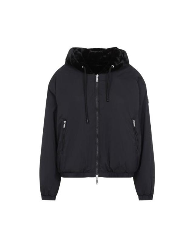 무스너클 [해외직구] 26FW 무스너클 이튼 버니 자켓 M34LS652 313 BLACK 착용컷