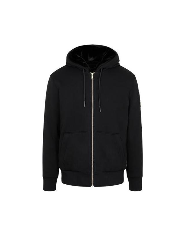 무스너클 [해외직구] 26FW 무스너클 클래식 버니 3 후드 집업 M32MS600G 804 BLACK 착용컷