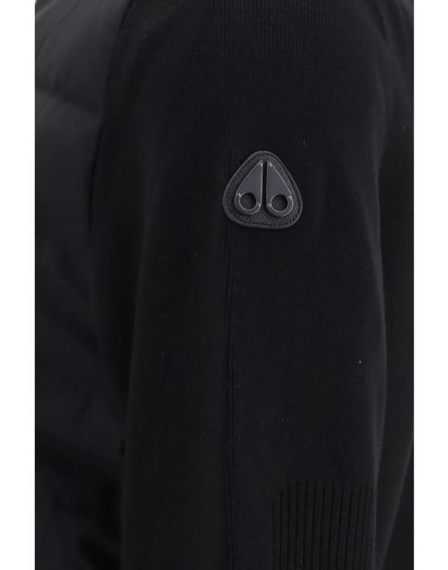 무스너클 [해외직구] 26FW 무스너클 숏패딩 M35MK682 313 BLACK 착용컷