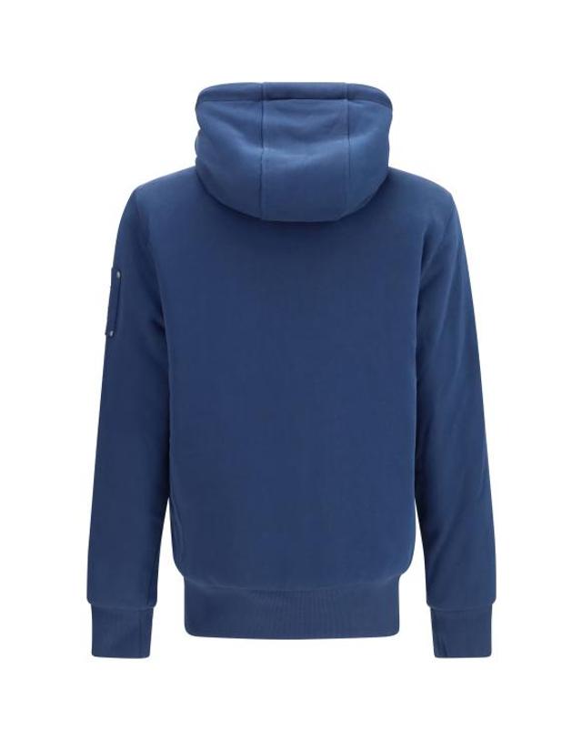 무스너클 [해외직구] 26FW 무스너클 클래식 버니 3 후드 집업 M32MS600 2017 BLUE 착용컷