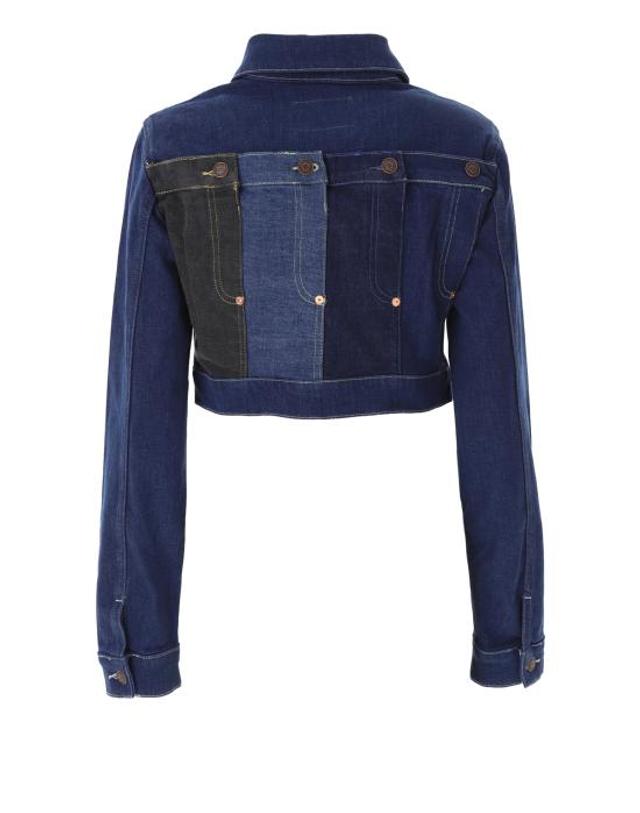 모스키노 [해외직구] 24SS 모스키노 데님 자켓 0501 3239 J1888 JEANS 착용컷