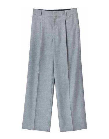 [해외직구] 25FW 모스키노 수트 팬츠 31455380505 GREY