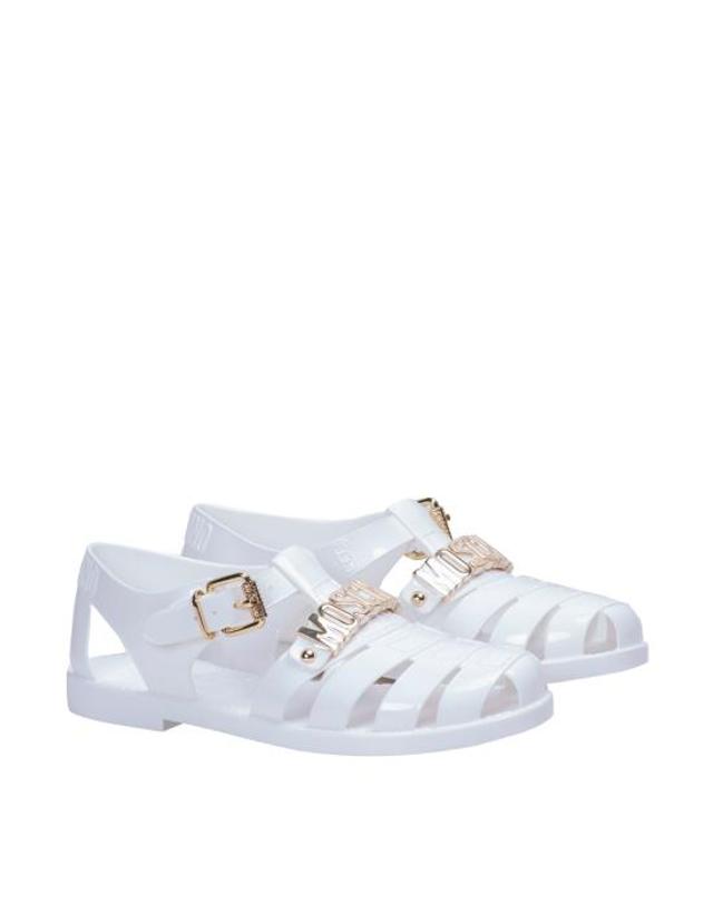 모스키노 [해외직구] 26FW 모스키노 샌들 MA16501G1M M20 100 BIANCO 착용컷