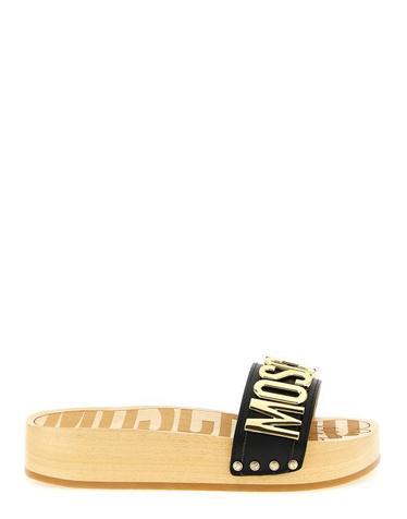 [해외직구] 26SS 모스키노 샌들 MA28314Z1OMF0000 Black