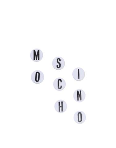 [해외직구] 25SS 모스키노 브로치 251219102 8401 1888 BIANCO NERO