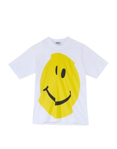 [해외직구] 26FW 모스키노 반팔 티셔츠 0711 0441 1001 BIANCO