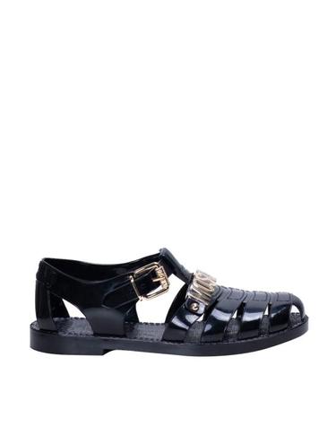 [해외직구] 26FW 모스키노 샌들 MA16501G1O M20 000 NERO