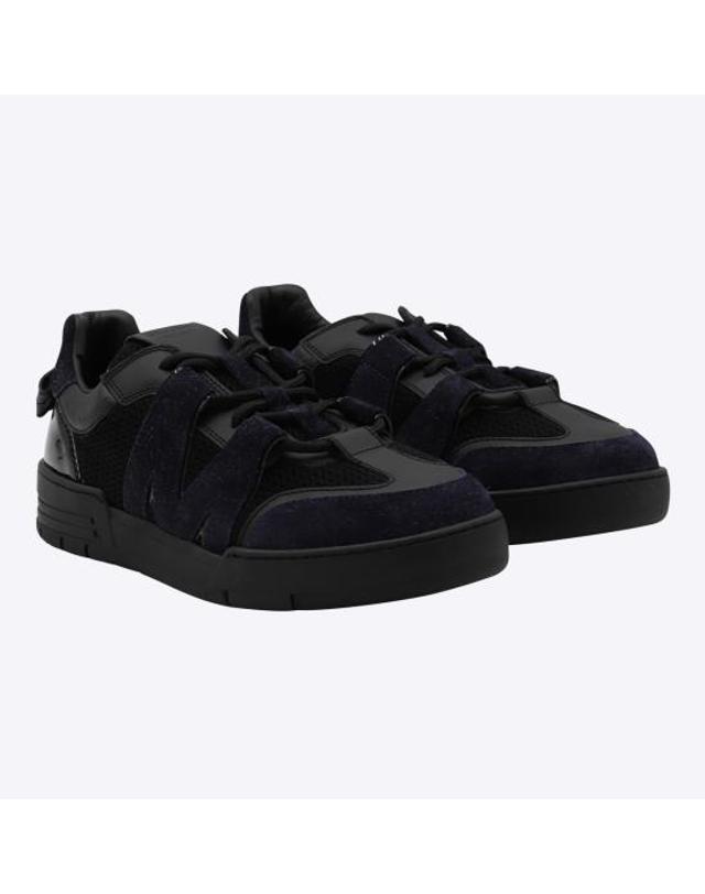 모스키노 [해외직구] 25FW 모스키노 스니커즈 MB15224G0N GH100A Black 착용컷