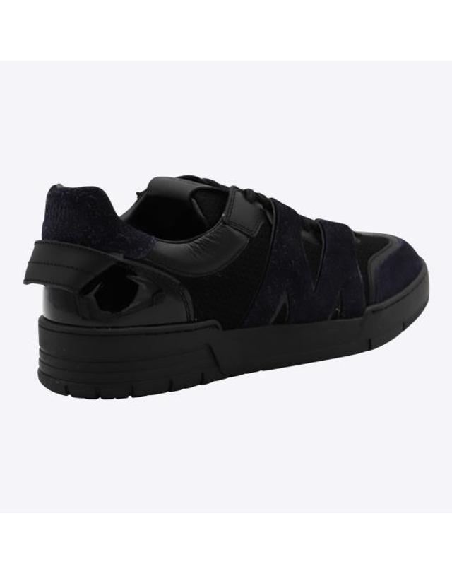 모스키노 [해외직구] 25FW 모스키노 스니커즈 MB15224G0N GH100A Black 착용컷