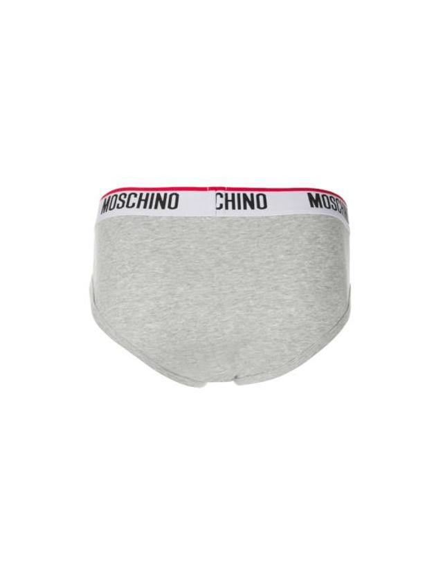모스키노 [해외직구] 26FW 모스키노 팬티 4300 A1393 5555 GREY WHITE 착용컷