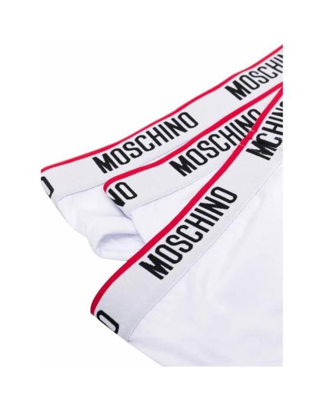 모스키노 [해외직구] 26FW 모스키노 팬티 4300 A1393 0001 WHITE 착용컷