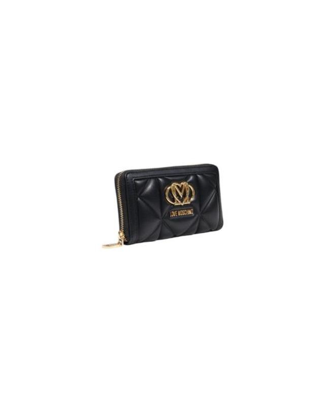 모스키노 [해외직구] 26FW 모스키노 지갑 LOMO 15925500009 BLACK 착용컷