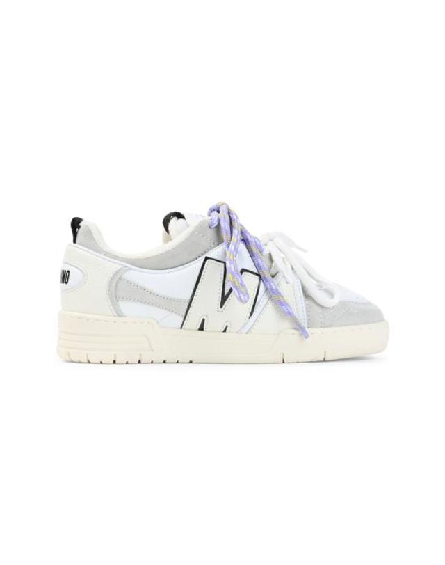 모스키노 [해외직구] 26FW 모스키노 스니커즈 MA15304G1P MFE 10A BIANCO 착용컷
