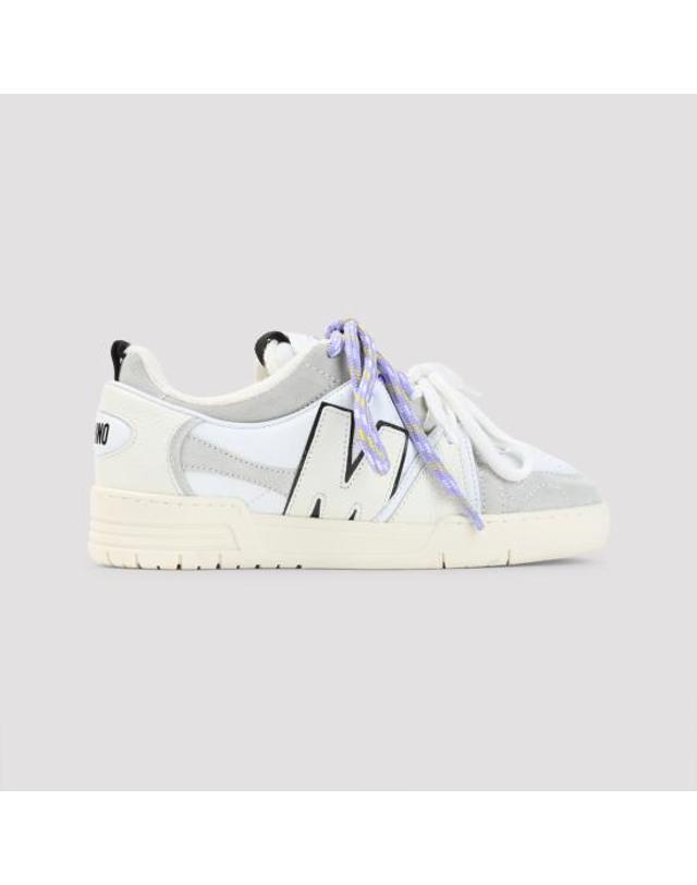 모스키노 [해외직구] 26FW 모스키노 스니커즈 MA15304G1P MFE 10A BIANCO 착용컷
