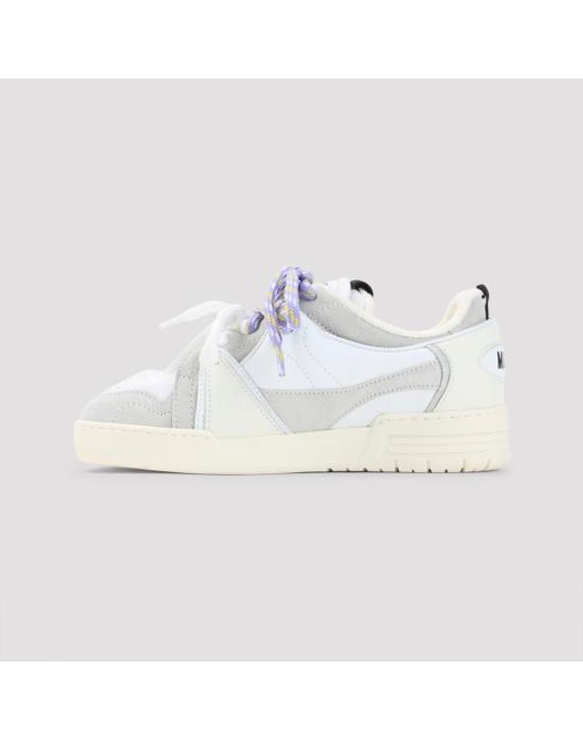 모스키노 [해외직구] 26FW 모스키노 스니커즈 MA15304G1P MFE 10A BIANCO 착용컷