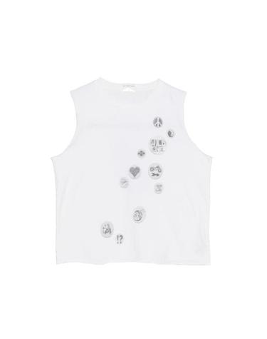 [해외직구] 26SS 마더 민소매 티셔츠 8323 1079 INT WHITE