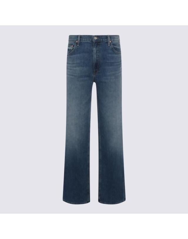 마더 [해외직구] 26SS 마더 데님 팬츠 12488 1230HUF BLACK 착용컷