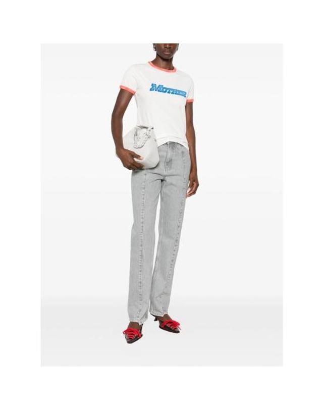 마더 [해외직구] 26FW 마더 탑 8881 1574 HEF WHITE 착용컷