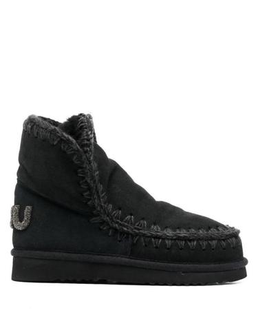 마우 [해외직구] 24FW 모우 에스키모 18 스티티 앵클 부츠 MU FW101050A BKBK Black