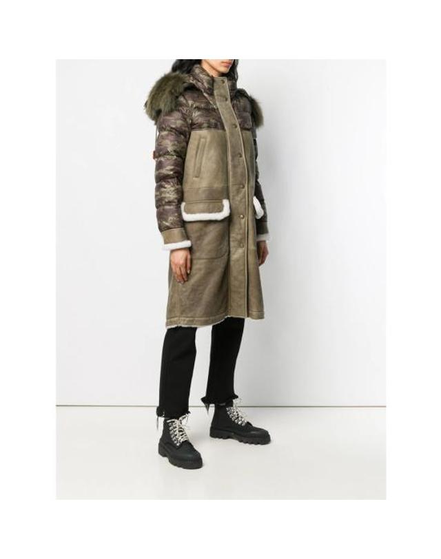 미스터앤미세스 [해외직구] 19FW 미스터앤미세스퍼 롱패딩 XCO0105 CAMOU GREEN 착용컷