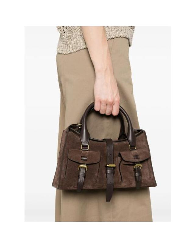 멀버리 [해외직구] 26FW 멀버리 토트백 HH9979 047 614 BROWN 착용컷