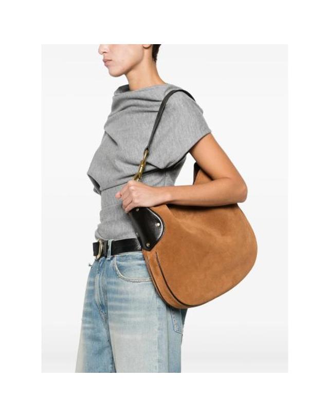 멀버리 [해외직구] 26FW 멀버리 숄더백 HH9956 047 G924 BROWN 착용컷